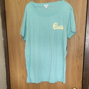 LuLaRoe Liv Mint Green T-Shirt